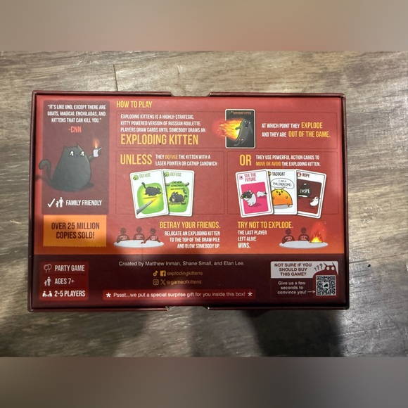 Exploding Kittens Card Game - Picture 3 of 3